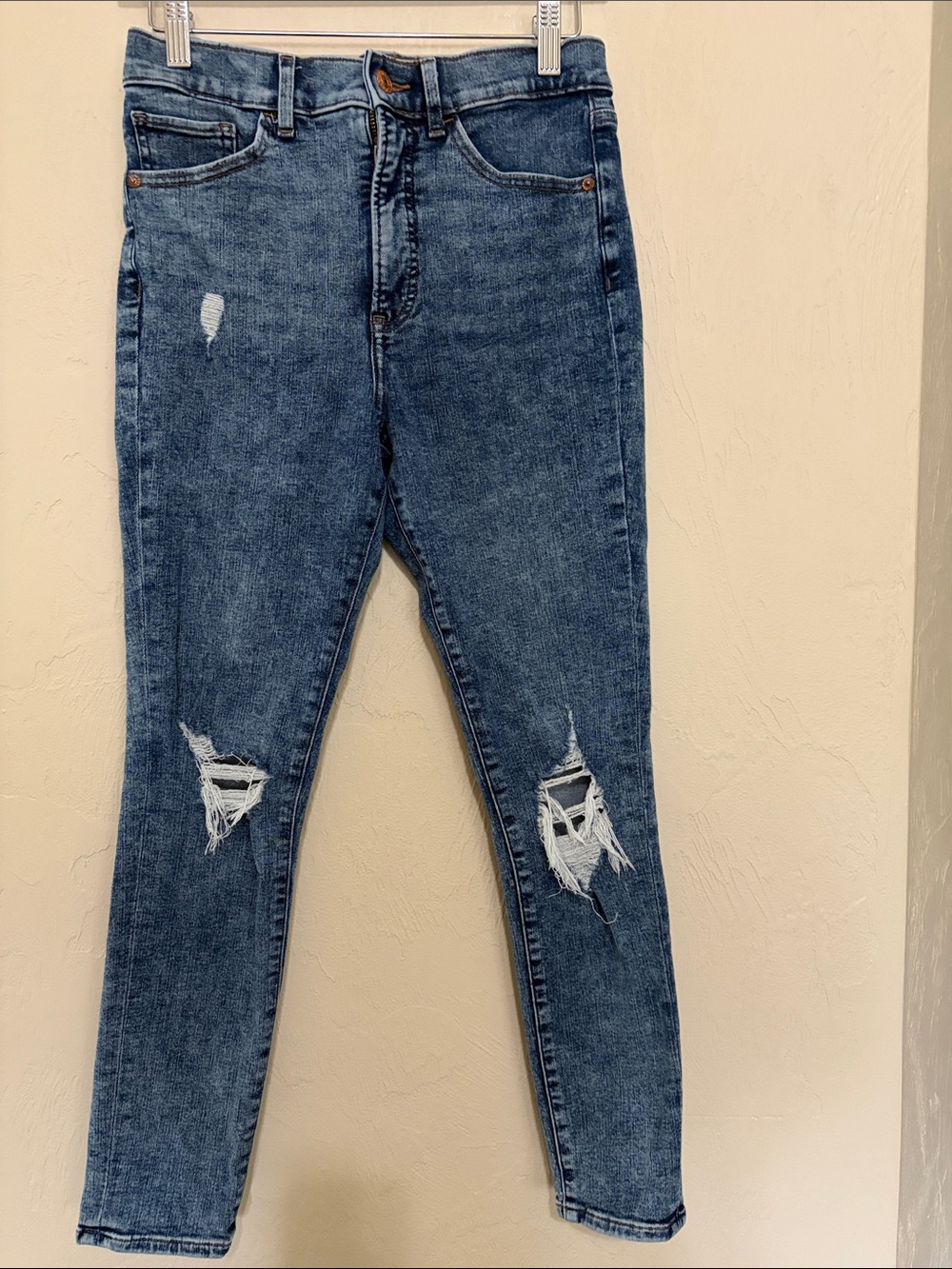 Express Skinny High Rise 4 Way Hyper Stretch Jeans. Excellent Condition!